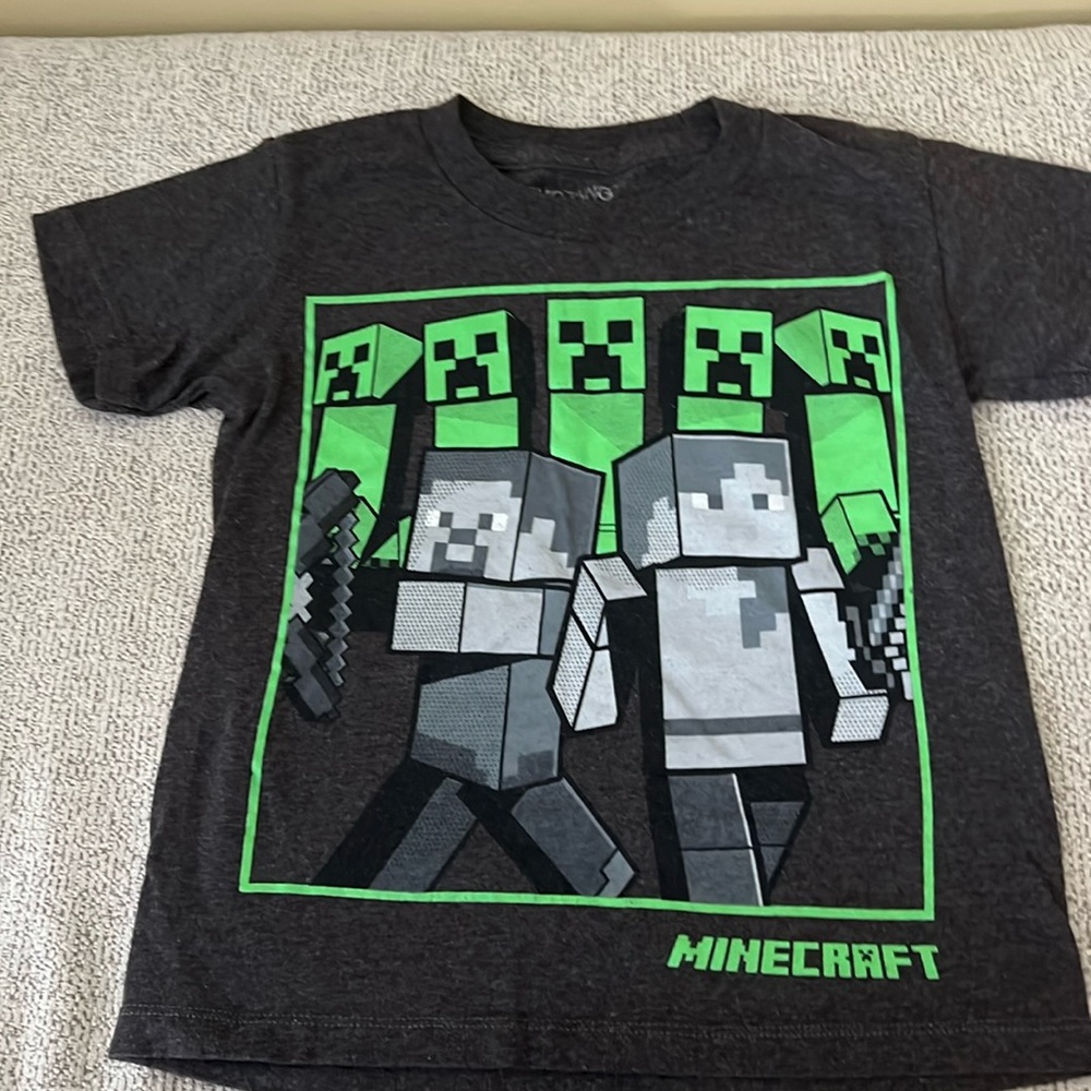 Boy Minecraft shirt